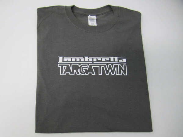 T-shirt Lambretta Targa Twin size XL - gray