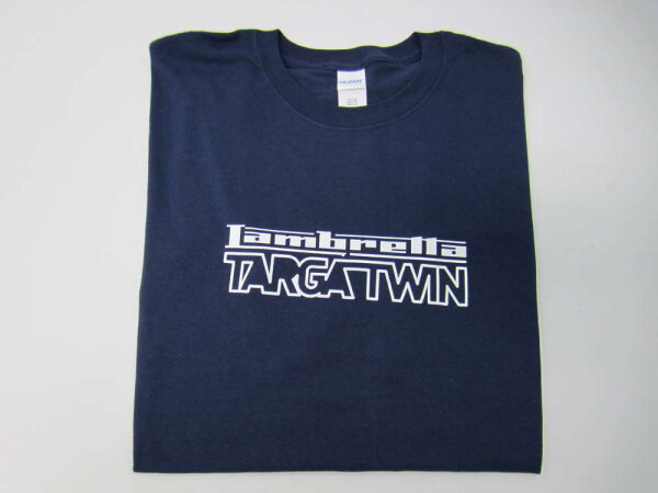 T-Shirt Lambretta Targa Twin Gr&ouml;&szlig;e XL - blau