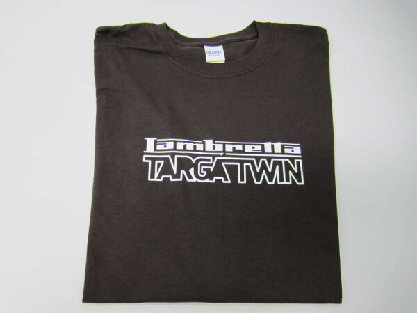 T-Shirt Lambretta Targa Twin Gr&ouml;&szlig;e 2XL - braun