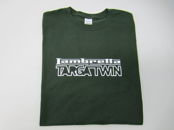 T-shirt Lambretta Targa Twin size M - green