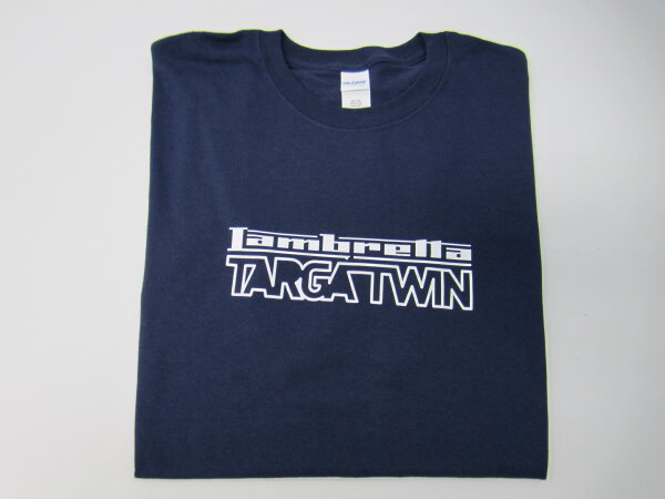 T-Shirt Lambretta Targa Twin Gr&ouml;&szlig;e M - blau
