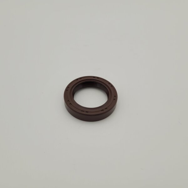 Shaft seal (with dust lip) 24x35x7mm CORTECO brown FKM/Viton&reg; (E10 resistant) for Piaggio crankshaft